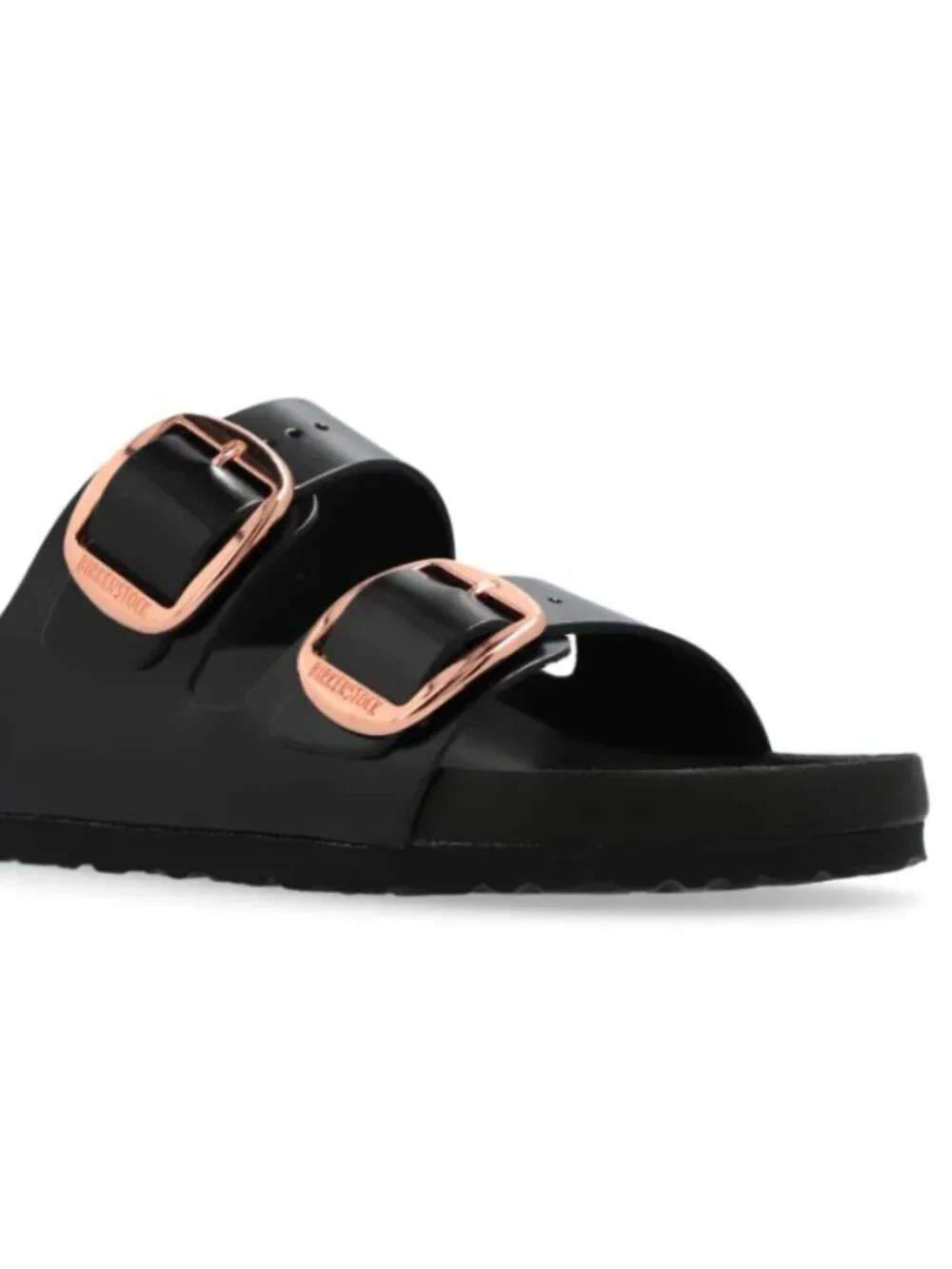 Birkenstock Arizona Big Buckle High Shine Exquisite – Black Size 38 / US 7–7.5